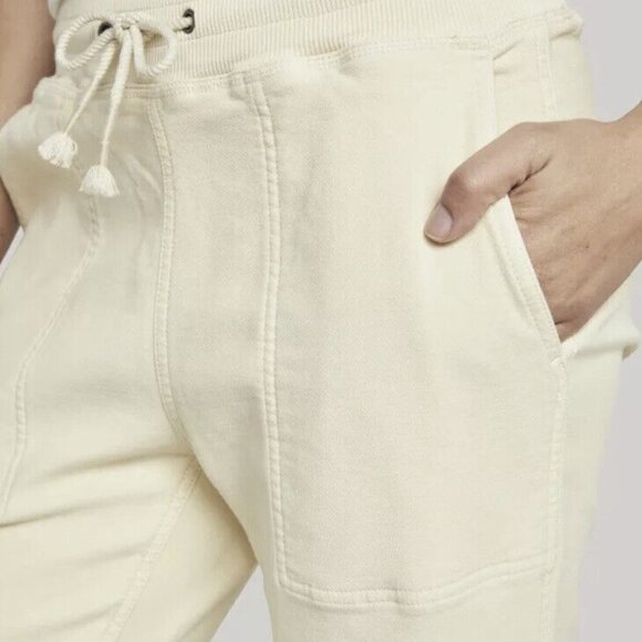 New! Faherty Reset Day Jogger Pant Birch Cream nwot 18763 - Picture 3 of 14
